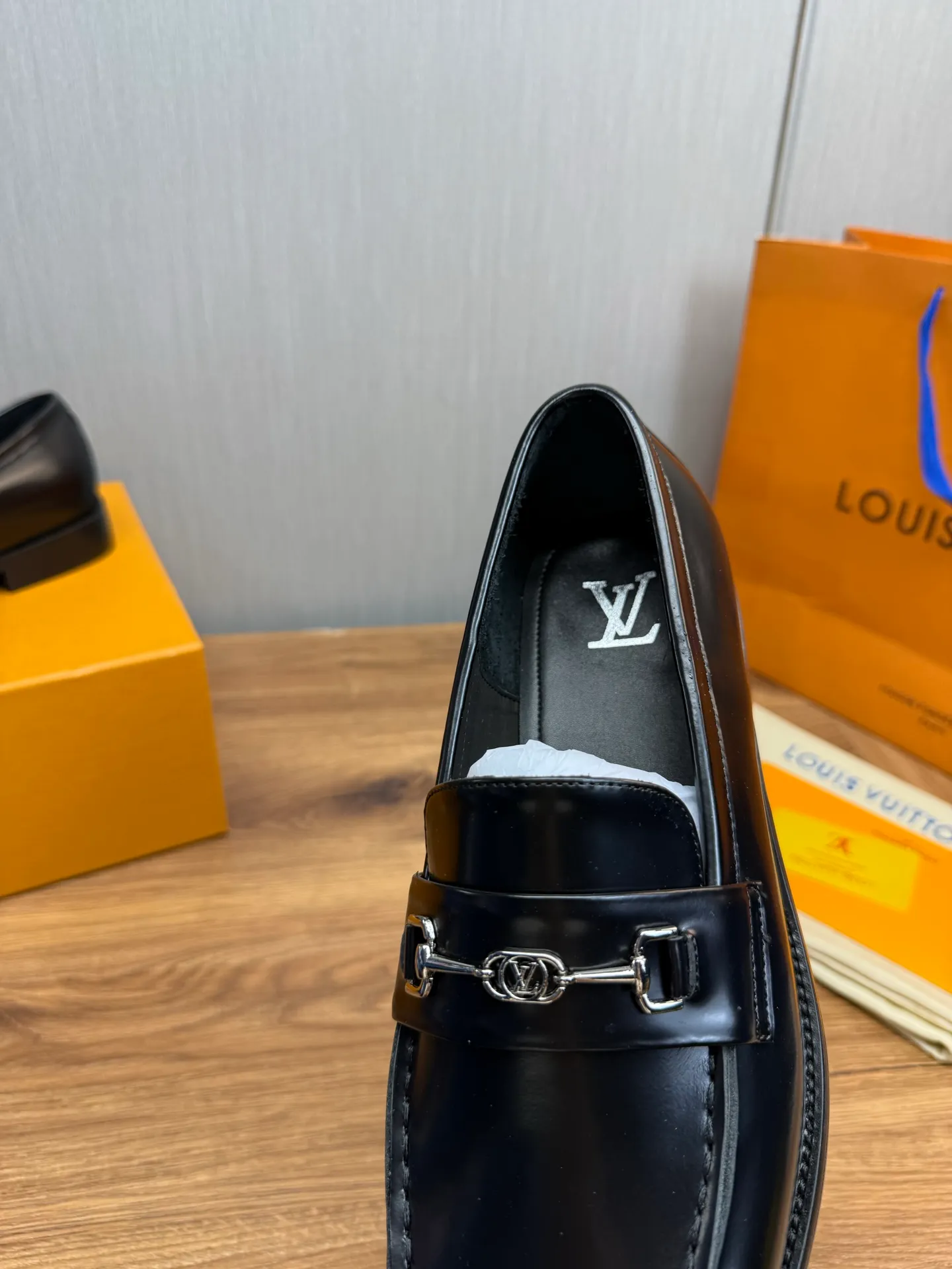 Factory 680💰 LV. Men's business casual leather shoes, all made of imported original brand leather, just to create a more comfortable wearing experience, original non-slip and wear-resistant outsole ✔️16-45 (38.45 non-returnable)